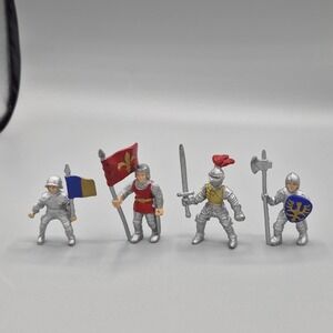Vintage Safari Ltd Medievil Knights Figure Lot